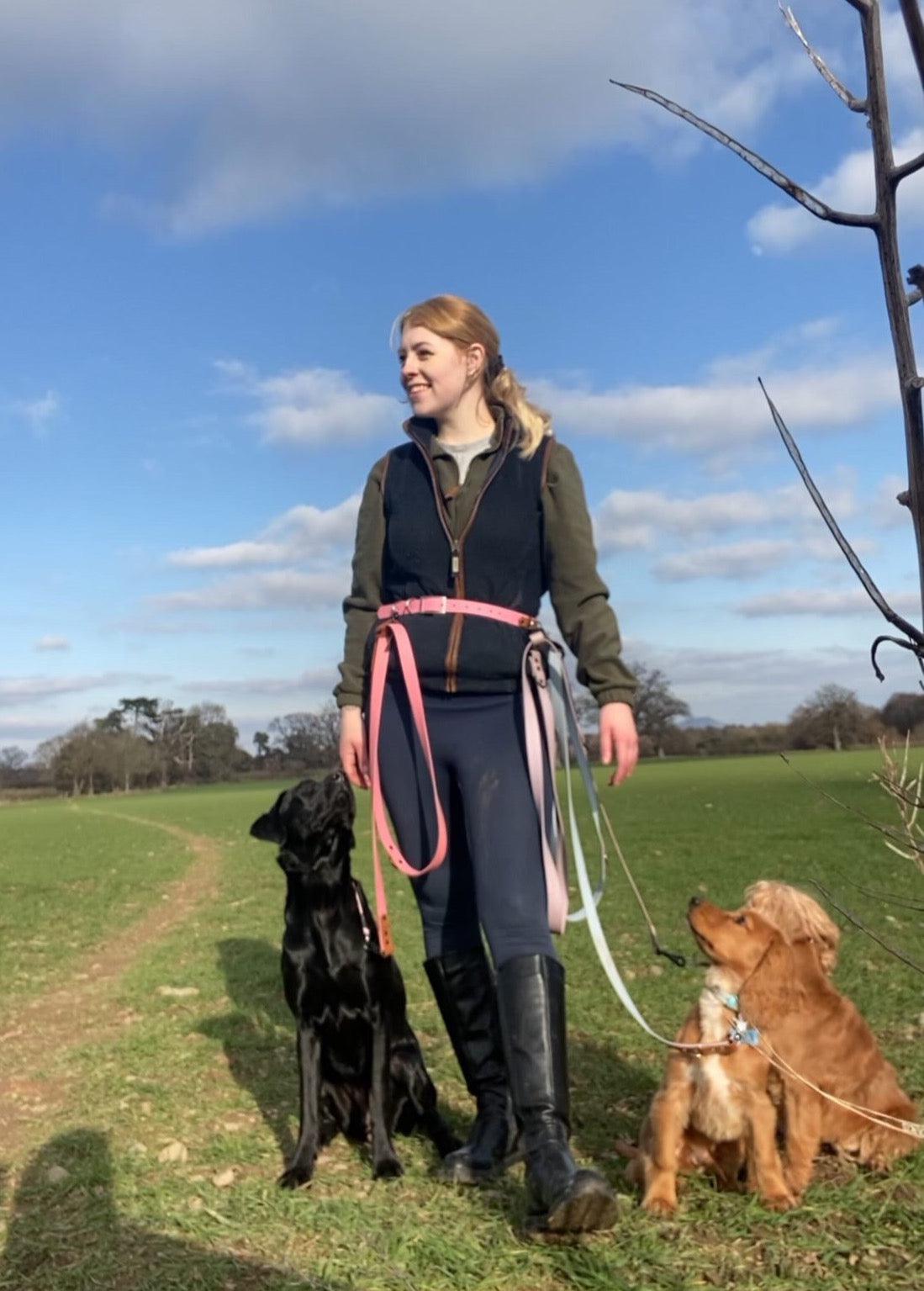 Dog walking belt- handsfree walking - Apparel By Unleashed
